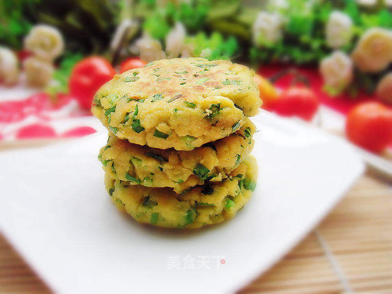 豆渣韭菜玉米饼的做法_豆渣韭菜玉米饼怎么做_菜谱_美食天下