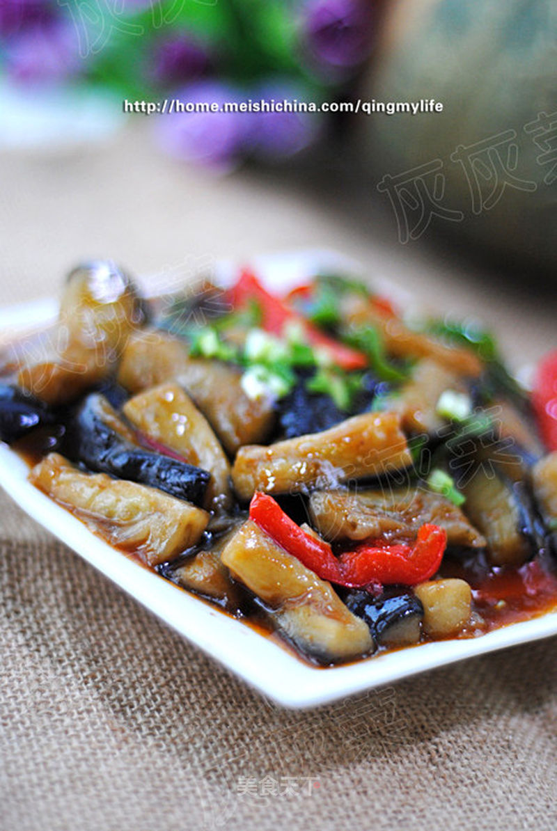 鱼香茄子的做法_【鱼香茄子】——如何炸茄子少吸油_鱼香茄子怎么做_菜谱_美食天下