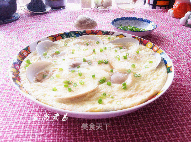 蛤蜊蒸水蛋的做法_蛤蜊蒸水蛋怎么做_食尚煮易的菜谱_美食天下
