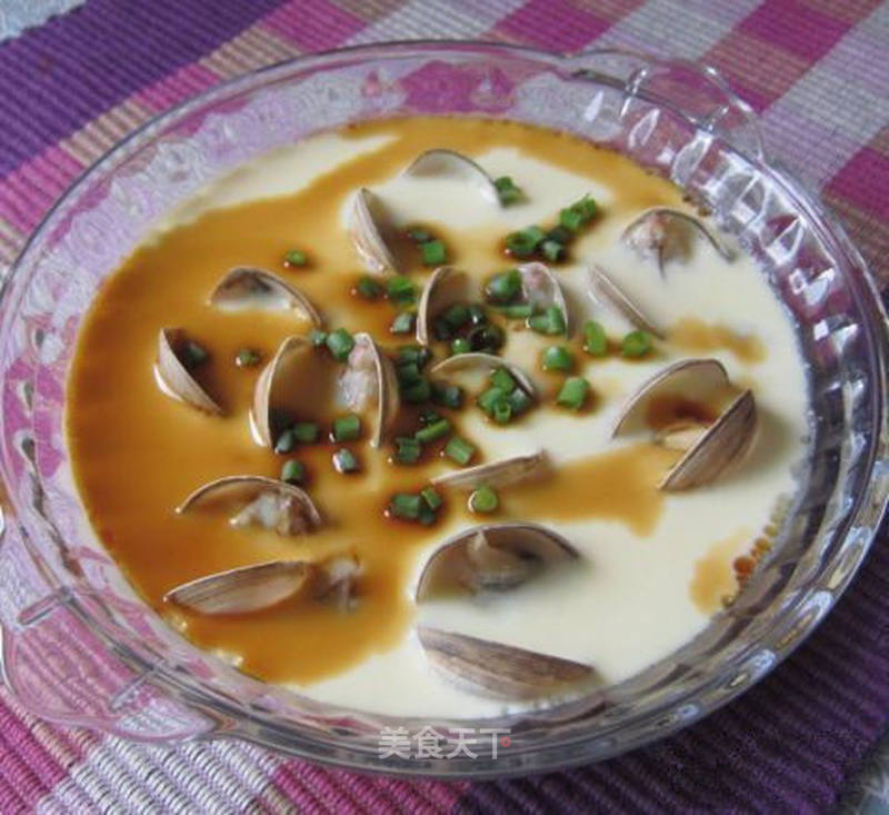蛤蜊蒸蛋的做法_蛤蜊蒸蛋怎么做_天下美食diy的菜谱_美食天下