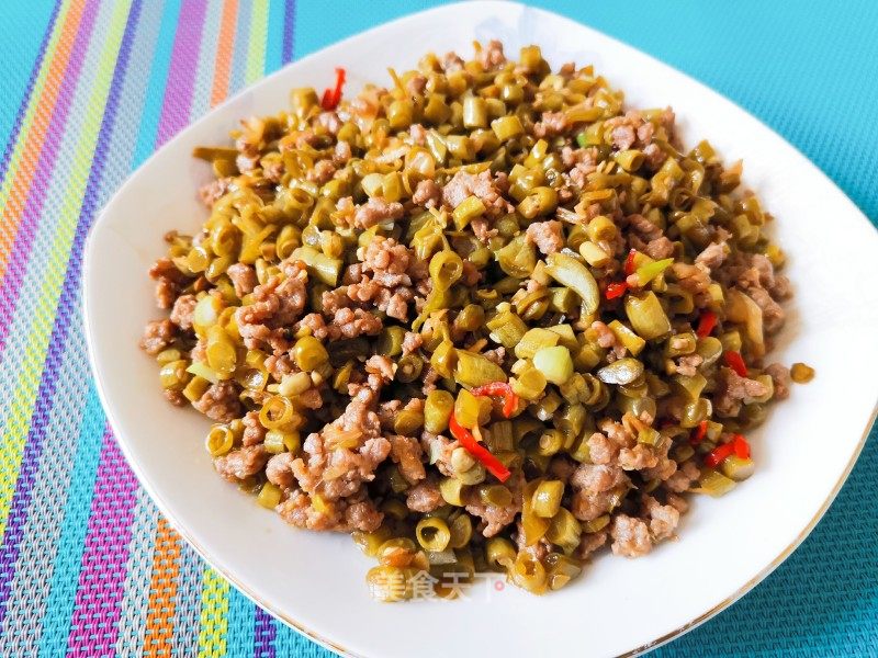 肉末酸豆角的做法_肉末酸豆角怎么做_哲妈——爱生活爱家人爱厨房的菜谱_美食天下