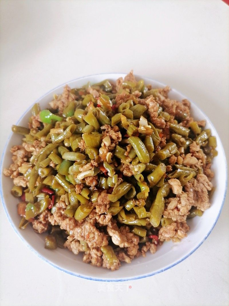 肉末酸豆角的做法_肉末酸豆角怎么做_甜甜mimi的菜谱_美食天下