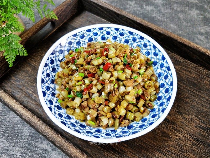 肉末酸豆角的做法_肉末酸豆角怎么做_宸·羽的菜谱_美食天下