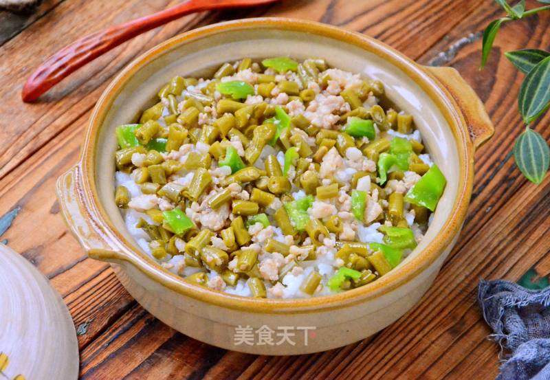 肉末酸豆角盖浇饭的做法_肉末酸豆角盖浇饭怎么做_我叫一尾鱼的菜谱_美食天下