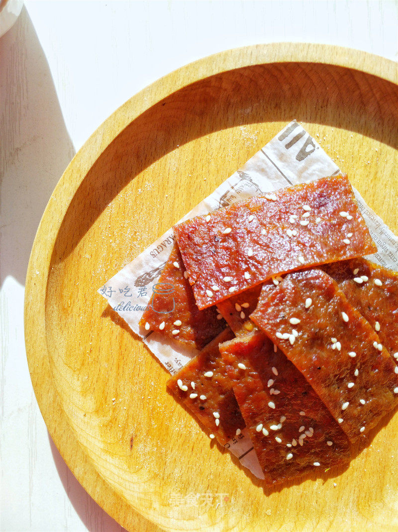 蜜汁猪肉脯的做法_蜜汁猪肉脯怎么做_吃好吃的喽520的菜谱_美食天下