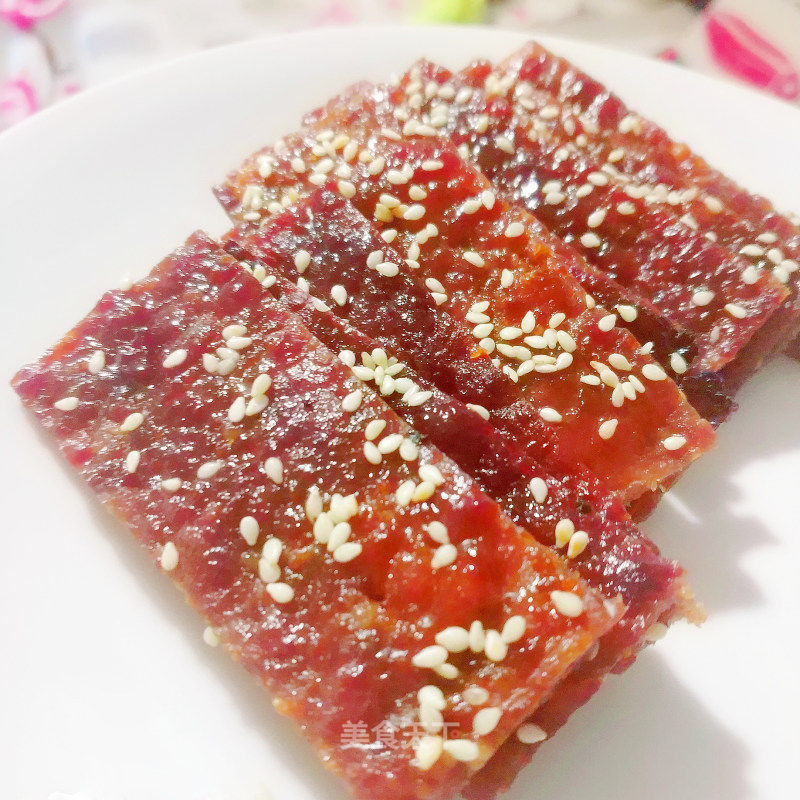 蜜汁猪肉脯的做法_蜜汁猪肉脯怎么做_高冷美食家的菜谱_美食天下