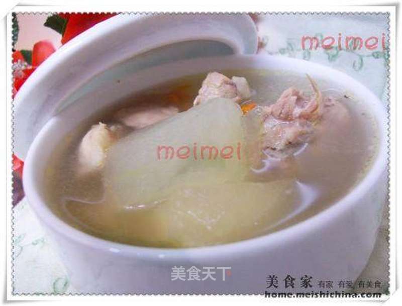 冬瓜排骨汤的做法_夏季减肥最佳选择@@ 冬瓜排骨汤_冬瓜排骨汤怎么做_菜谱_美食天下