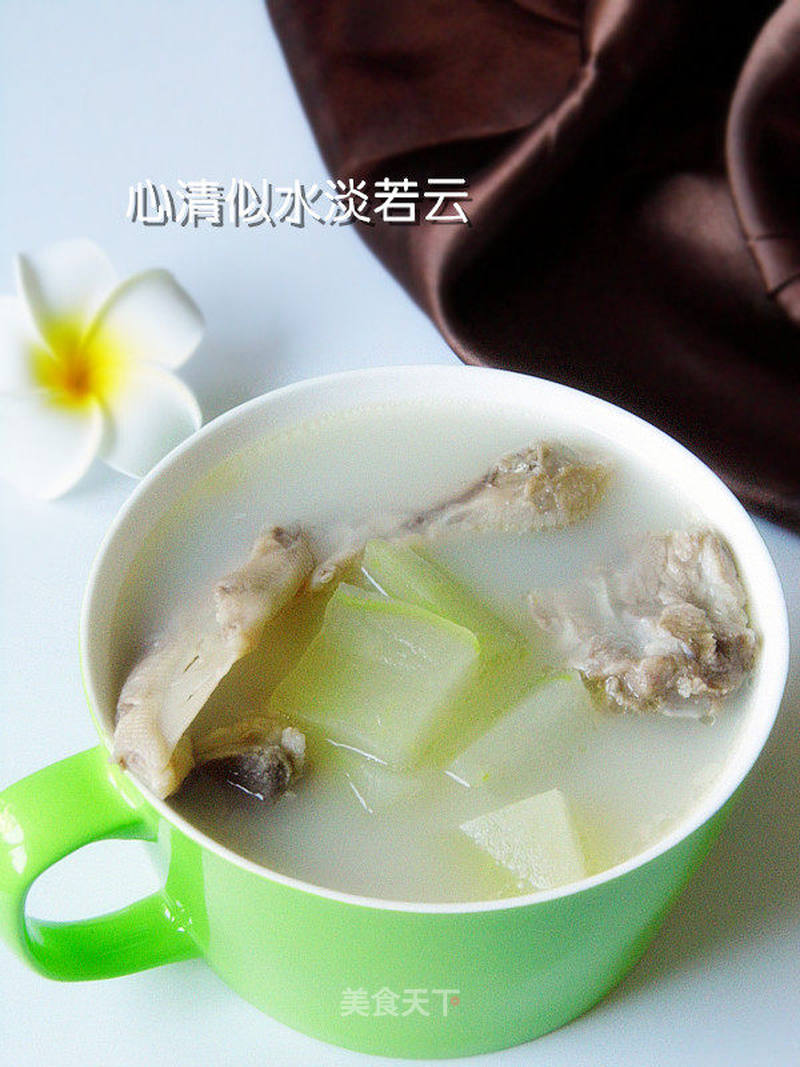 奶白冬瓜排骨汤的做法_奶白冬瓜排骨汤怎么做_心清似水淡若云的菜谱_美食天下