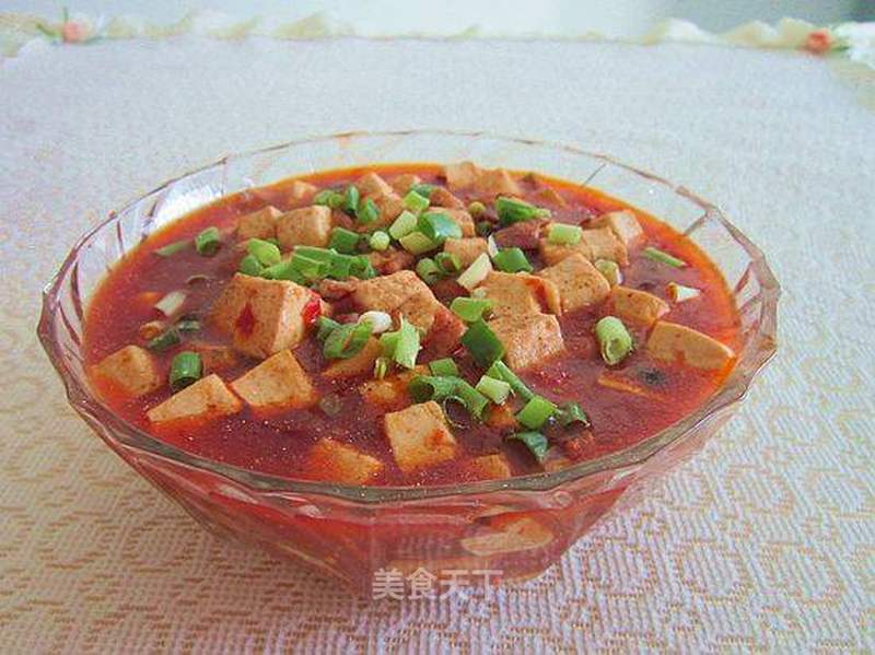 麻辣豆腐的做法_家常麻辣豆腐_麻辣豆腐怎么做_菜谱_美食天下