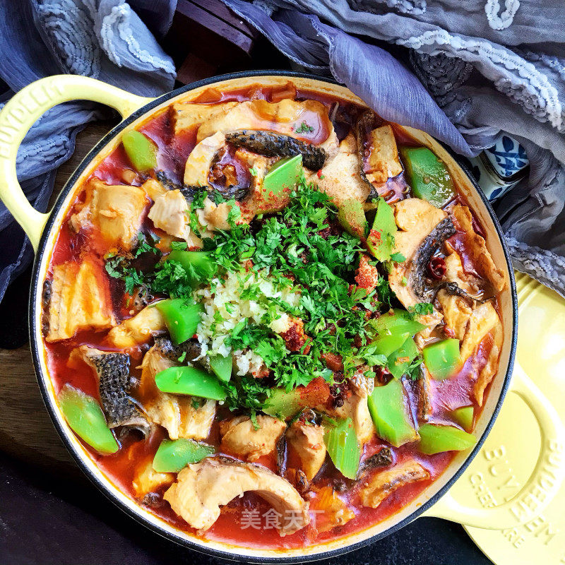 麻辣黑鱼炖豆腐的做法_麻辣黑鱼炖豆腐怎么做_米拉Miira的菜谱_美食天下