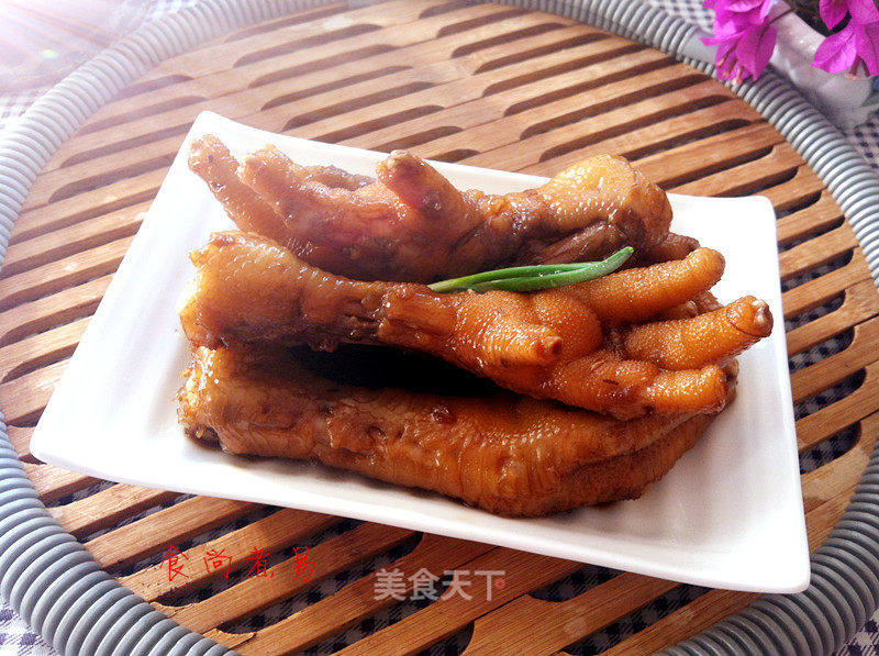 红烧鸡爪的做法_红烧鸡爪怎么做_食尚煮易的菜谱_美食天下