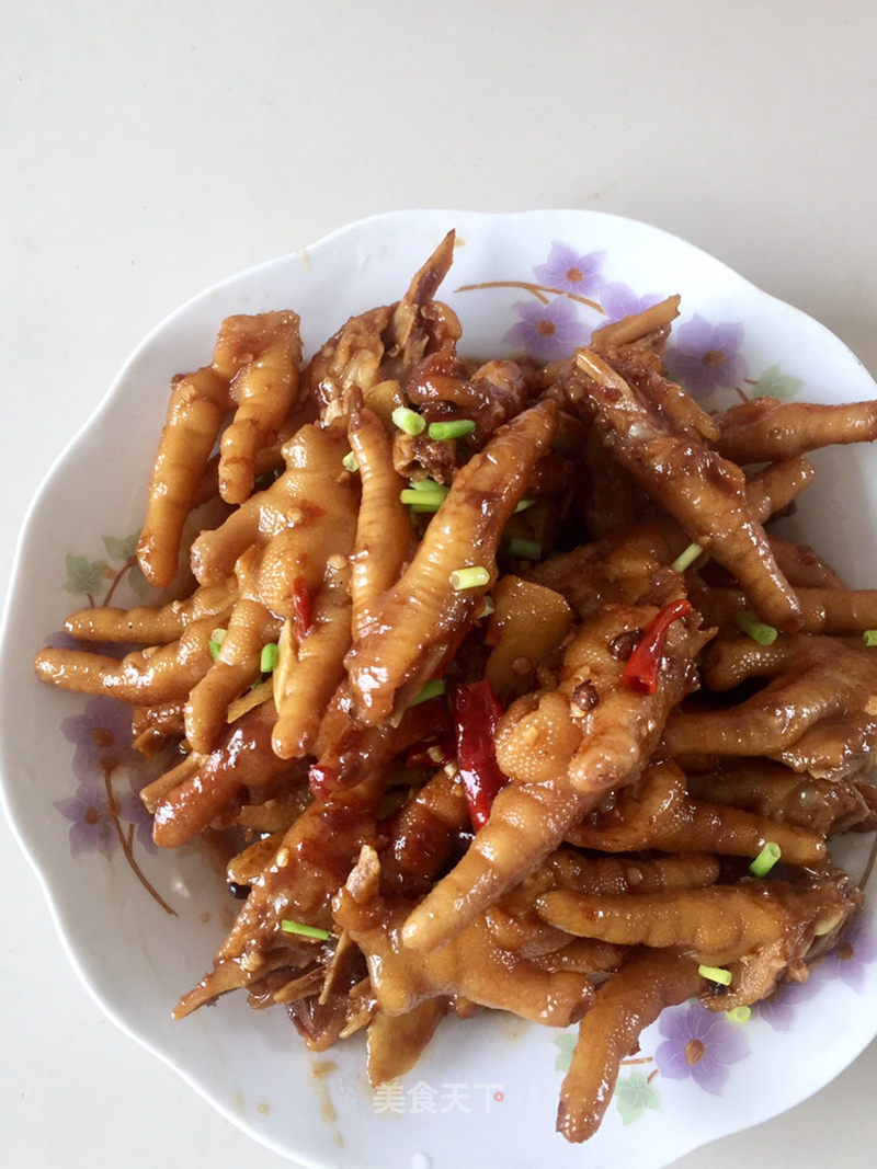 红烧鸡爪的做法_红烧鸡爪怎么做_甜甜mimi的菜谱_美食天下