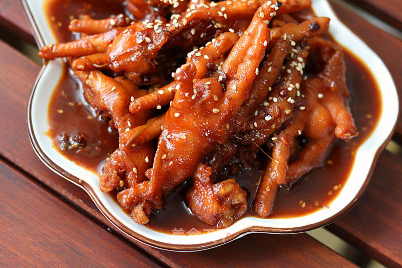 红烧鸡爪的做法_红烧鸡爪怎么做_水怜忧的菜谱_美食天下