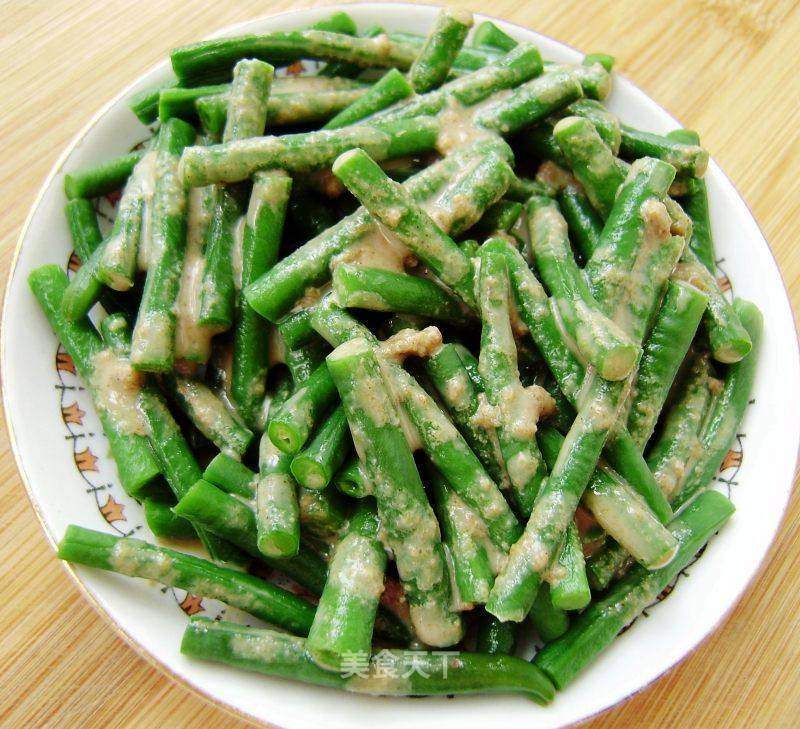 麻酱豇豆角的做法_夏日小凉菜—-麻酱豇豆角_麻酱豇豆角怎么做_菜谱_美食天下