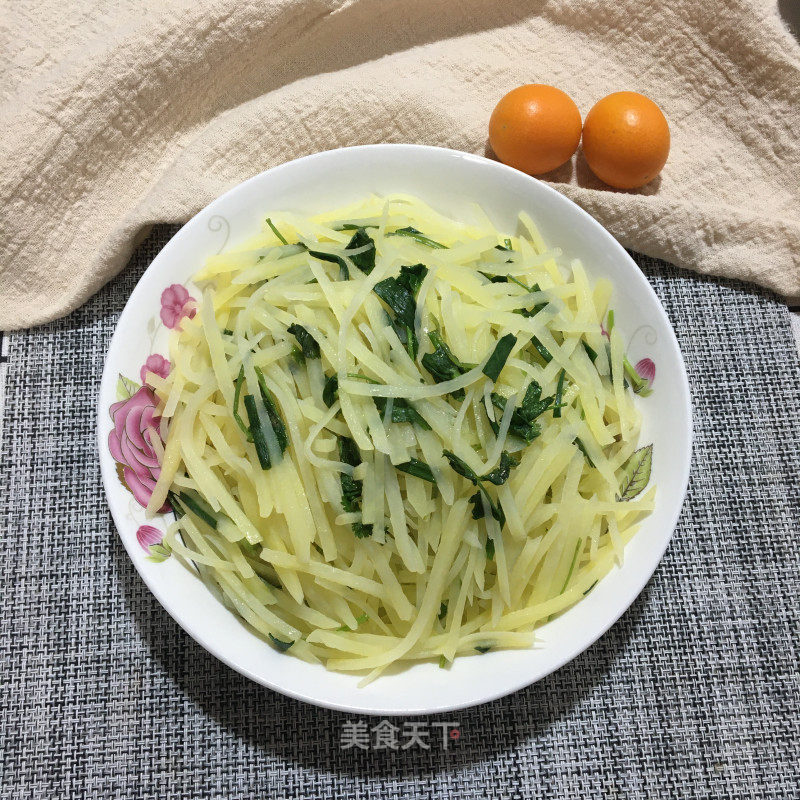 醋溜土豆丝的做法_醋溜土豆丝怎么做_RLing的菜谱_美食天下