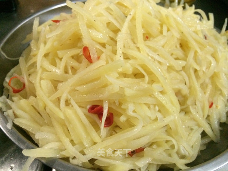 醋溜土豆丝的做法_醋溜土豆丝—-夏季开胃菜,拌粥小菜_醋溜土豆丝怎么做_米粒92的菜谱_美食天下