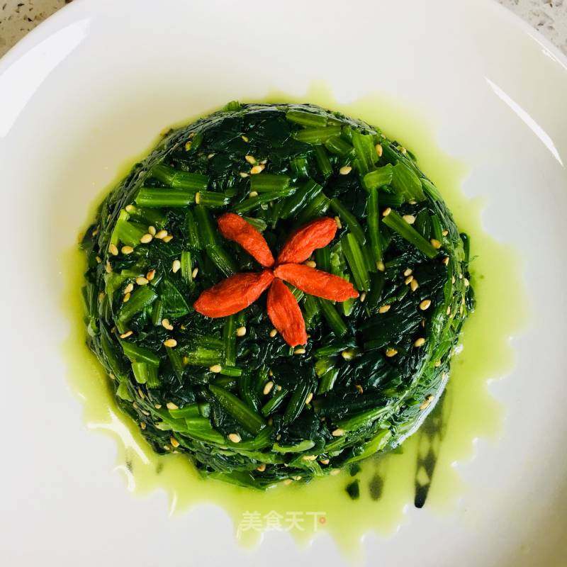 菠菜塔的做法_菠菜塔怎么做_欣欣向荣2388的菜谱_美食天下