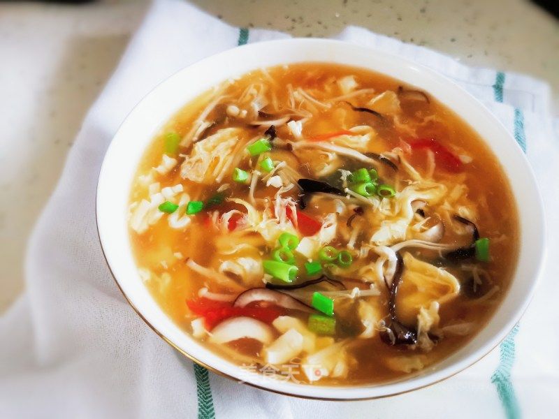 酸辣汤的做法_酸辣汤怎么做_琴韵优雅的菜谱_美食天下
