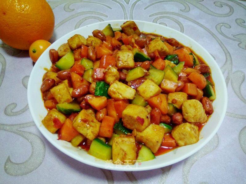 宫保豆腐的做法_宫保豆腐怎么做_hb俗人的菜谱_美食天下