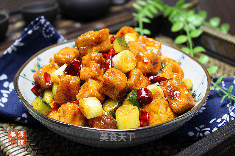 宫保豆腐的做法_宫保豆腐怎么做_乐悠厨房的菜谱_美食天下