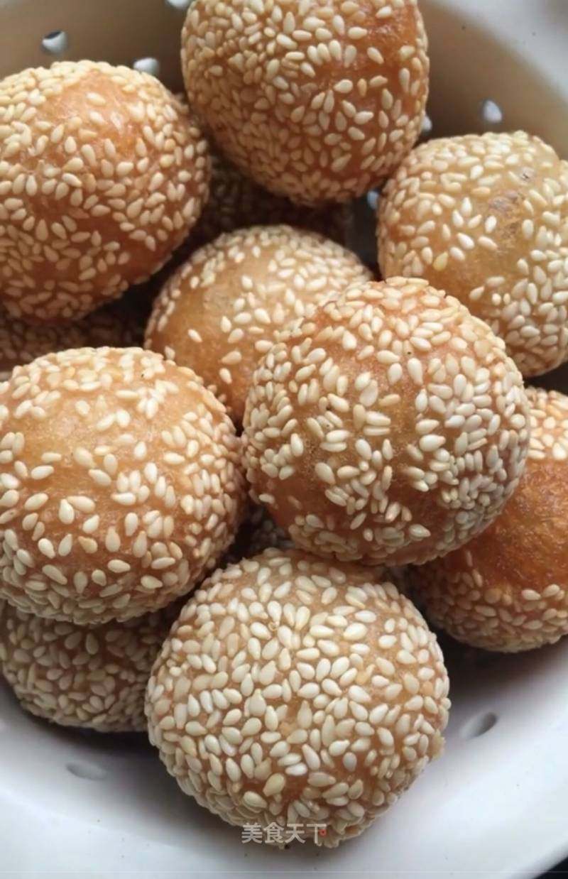 空心麻团的做法_空心麻团怎么做_最初的最美❤的菜谱_美食天下