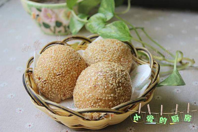 麻团的做法_麻团怎么做_小艾厨娘的菜谱_美食天下