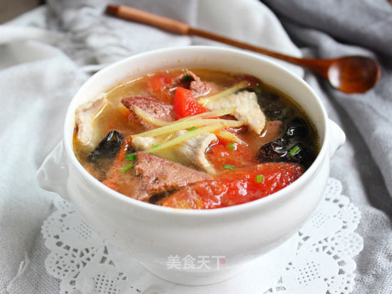 番茄肉片猪肝汤的做法_番茄肉片猪肝汤怎么做_煮妇小食光的菜谱_美食天下