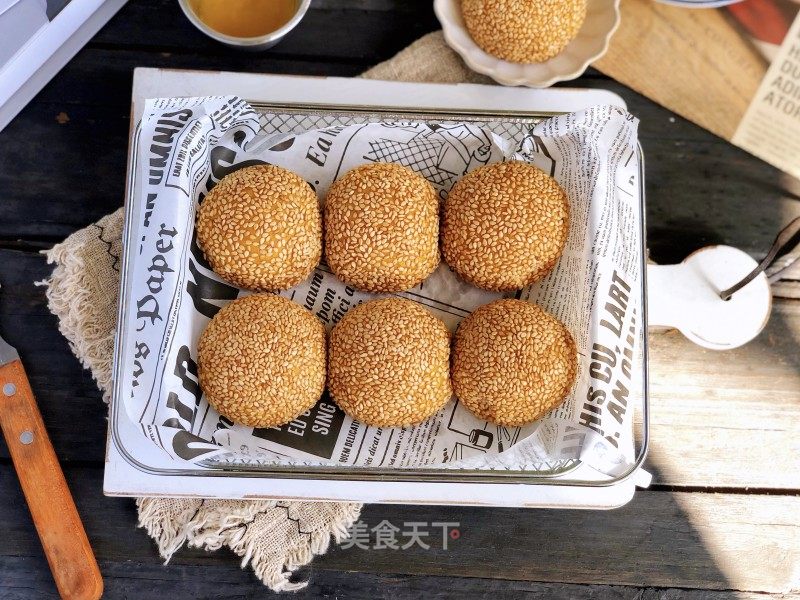 南瓜麻球（麻团）的做法_南瓜麻球（麻团）怎么做_美食妃英理的菜谱_美食天下