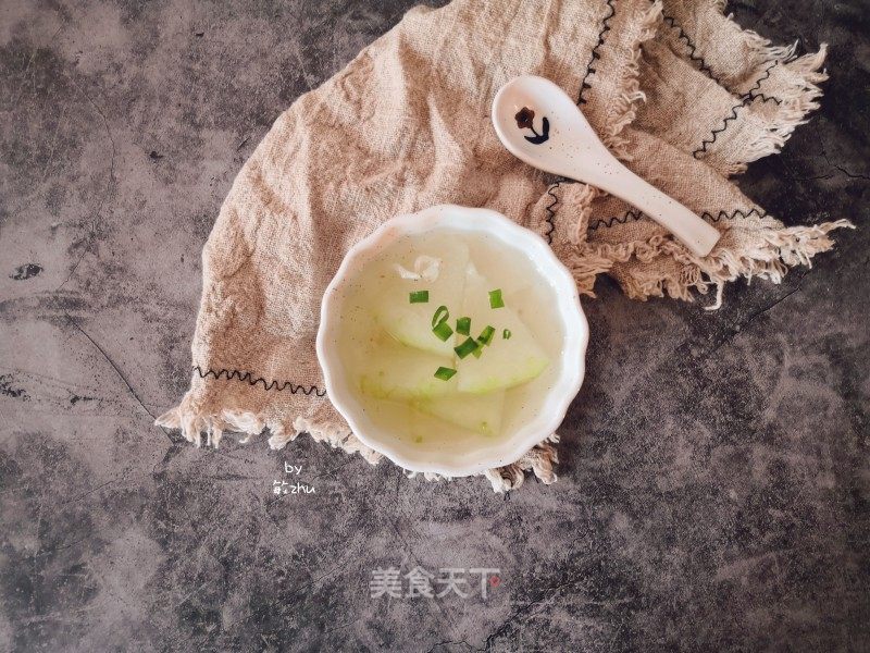 虾皮冬瓜汤的做法_虾皮冬瓜汤怎么做_敏zhu的菜谱_美食天下