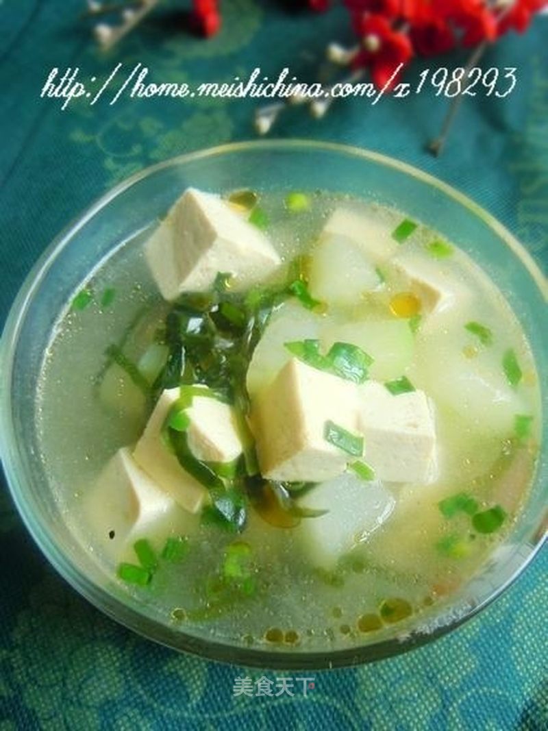 冬瓜豆腐汤的做法_冬瓜豆腐汤怎么做_菜谱_美食天下