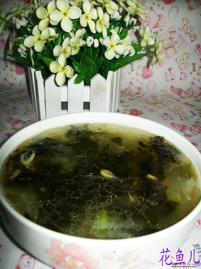 紫菜虾皮冬瓜汤的做法_紫菜虾皮冬瓜汤怎么做_菜谱_美食天下