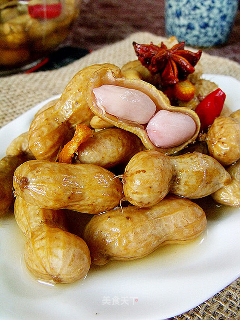 九味盐水花生的做法_九味盐水花生怎么做_菜谱_美食天下