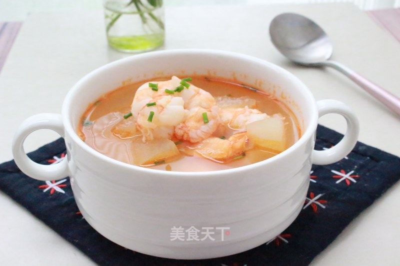 虾仁冬瓜汤的做法_虾仁冬瓜汤怎么做_悦悦玉食的菜谱_美食天下
