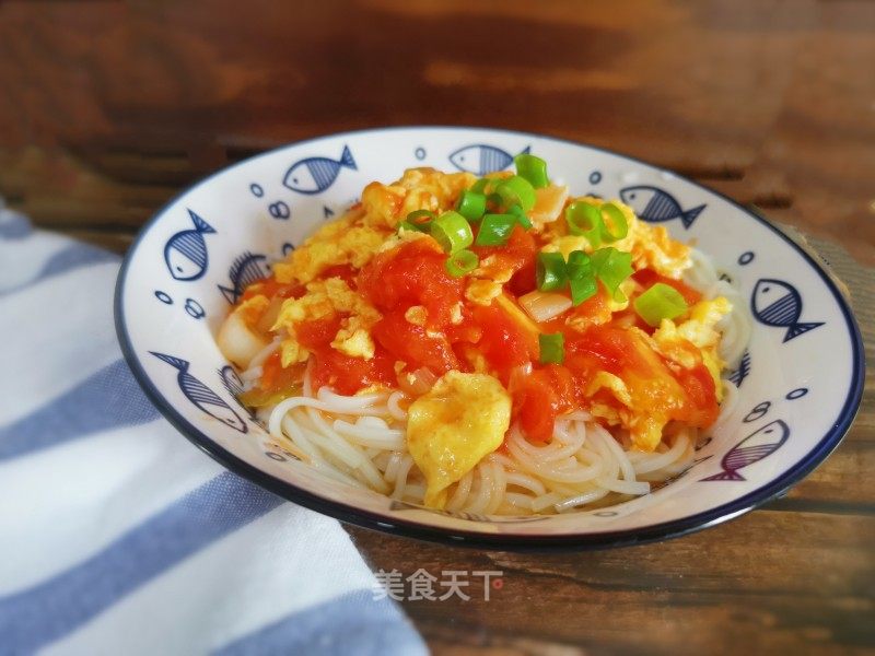 西红柿打卤面的做法_西红柿打卤面怎么做_琴韵优雅的菜谱_美食天下