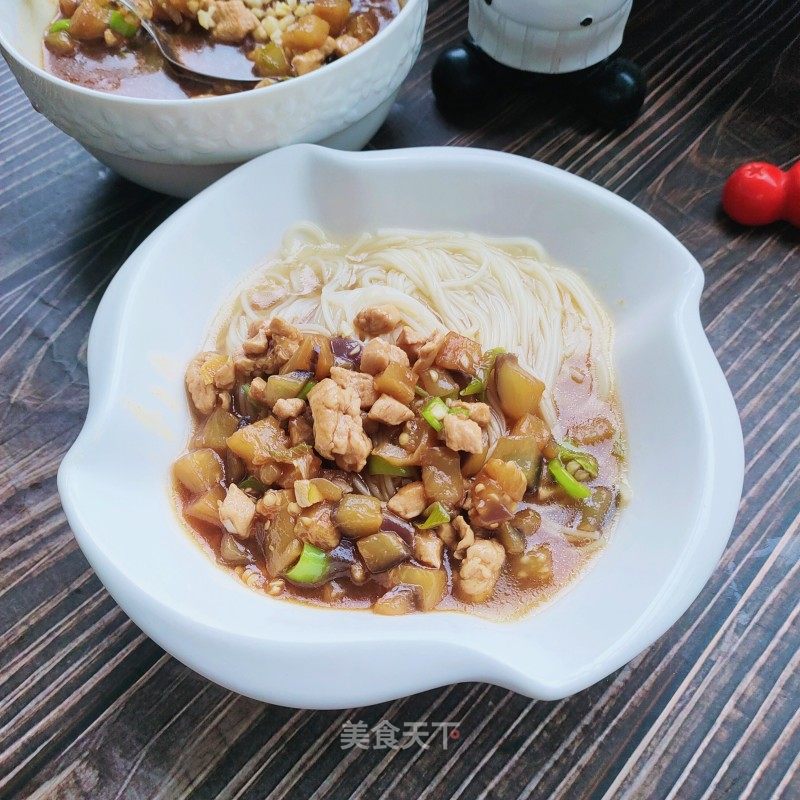 茄子打卤面的做法_茄子打卤面怎么做_雨中漫步_kRsJPX的菜谱_美食天下