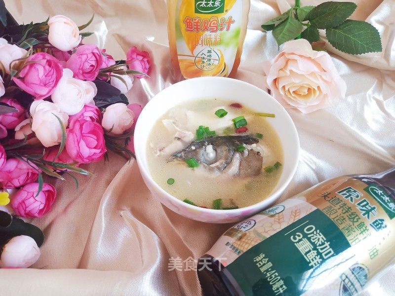 鱼头豆腐汤的做法_鱼头豆腐汤怎么做_卤蛋厨房的菜谱_美食天下
