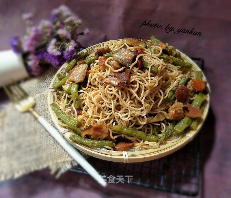 豆角肉焖面的做法_豆角肉焖面怎么做_YK演堃的菜谱_美食天下