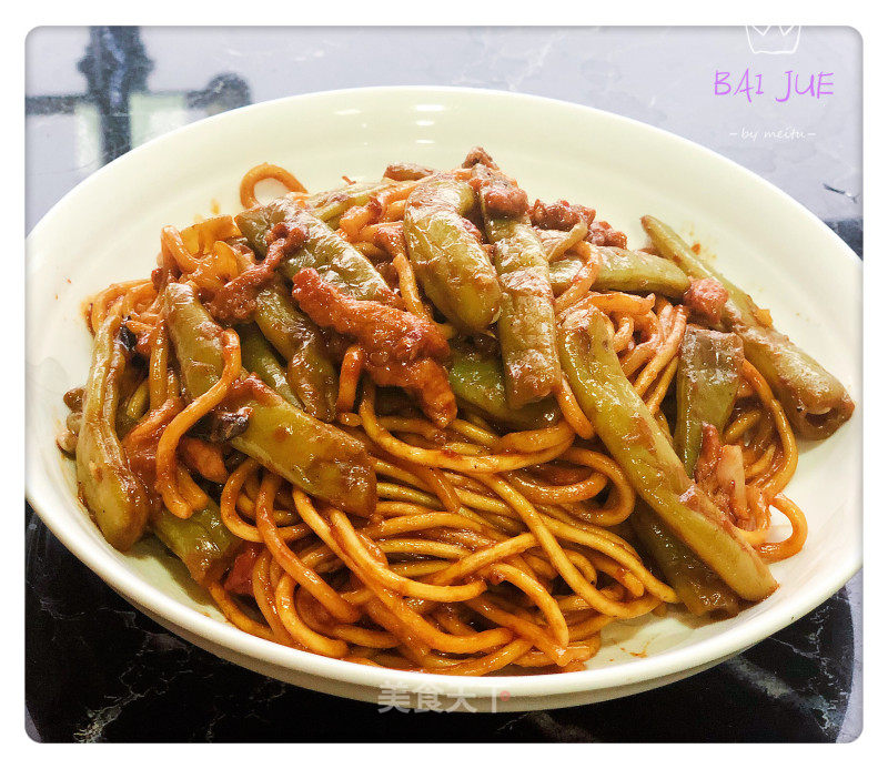 豆角焖面的做法_豆角焖面怎么做_小白白的美食的菜谱_美食天下