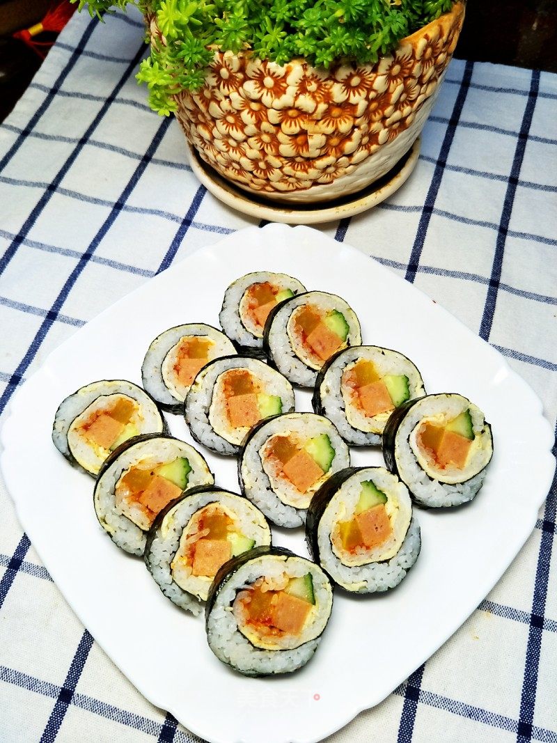 紫菜包饭的做法_紫菜包饭怎么做_线线3896的菜谱_美食天下