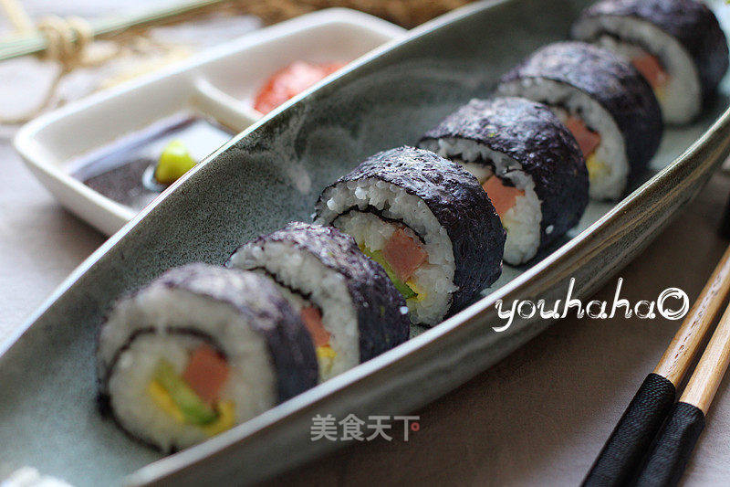 紫菜包饭的做法_紫菜包饭怎么做_悠哈厨房的菜谱_美食天下