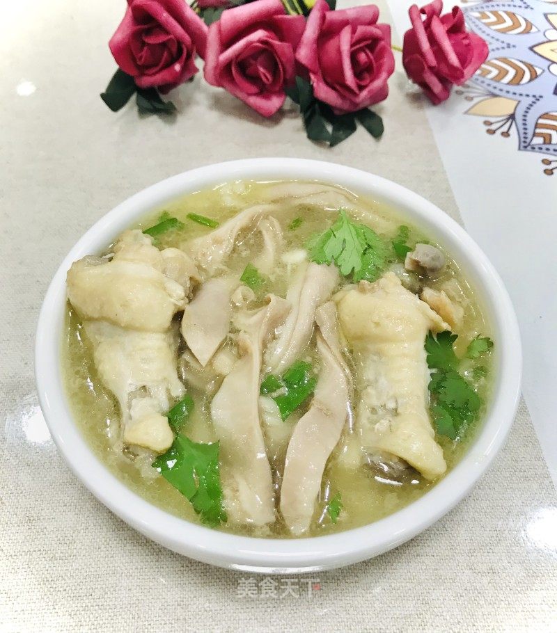 猪肚鸡汤的做法_猪肚鸡汤#快手汤#_猪肚鸡汤怎么做_四月豆的菜谱_美食天下