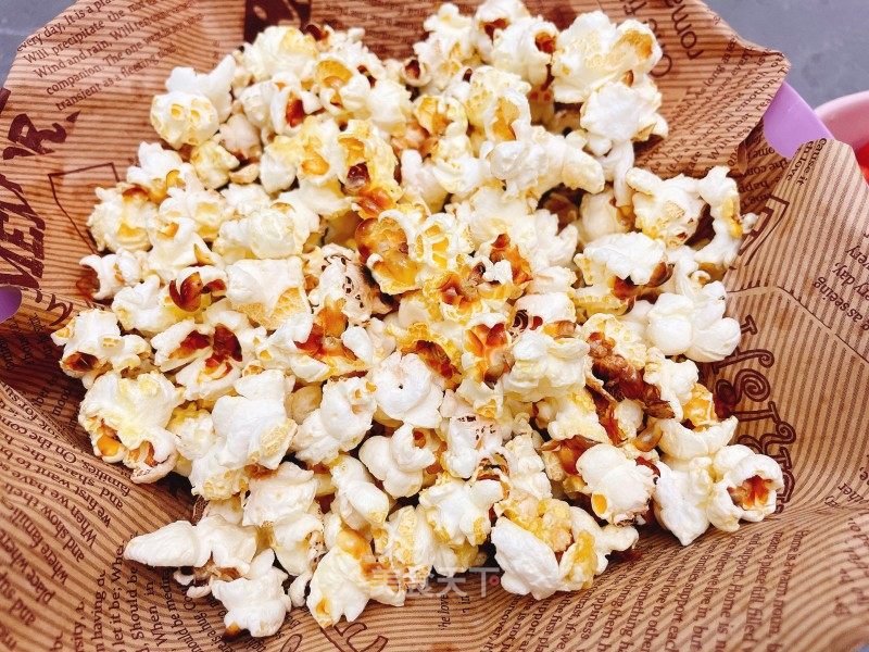 奶油爆米花的做法_奶油爆米花怎么做_三食而立的菜谱_美食天下