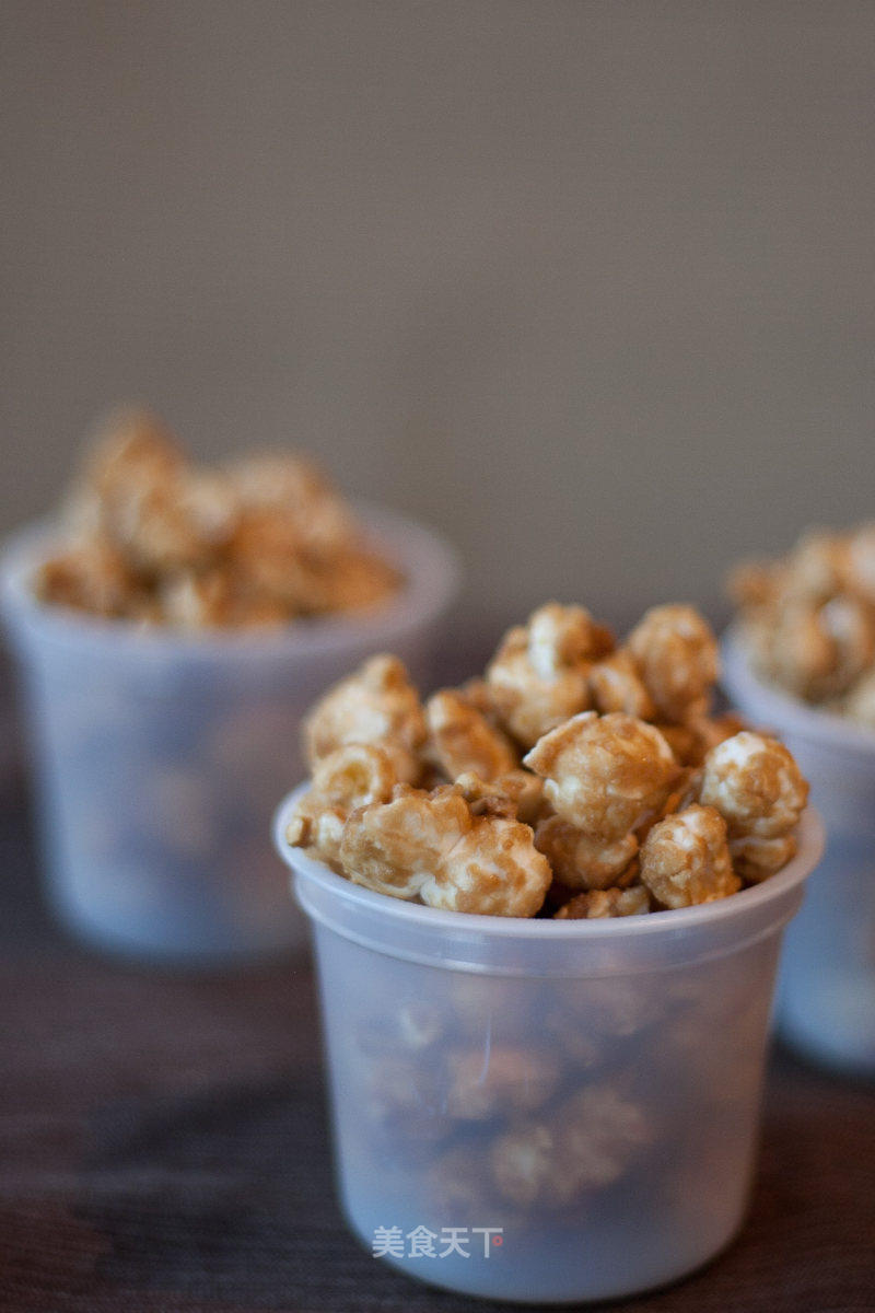 焦糖爆米花的做法_焦糖爆米花–Caramel Popcorn_焦糖爆米花怎么做_菜谱_美食天下