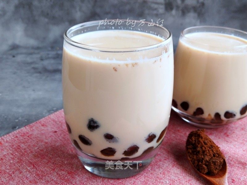 红糖珍珠奶茶的做法_红糖珍珠奶茶怎么做_万山红的菜谱_美食天下