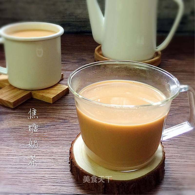 焦糖奶茶的做法_焦糖奶茶怎么做_心美食的菜谱_美食天下