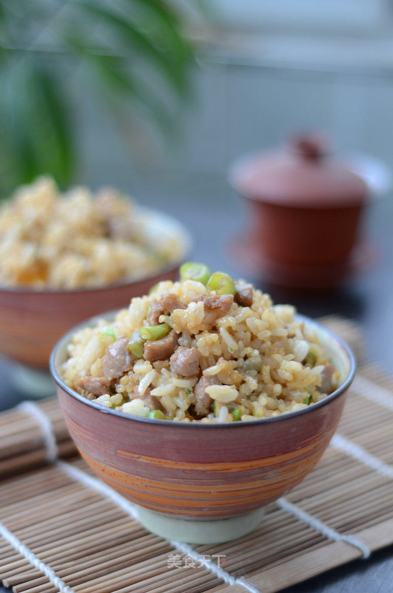 肉丁酱油炒饭的做法_肉丁酱油炒饭怎么做_tgcyy的菜谱_美食天下
