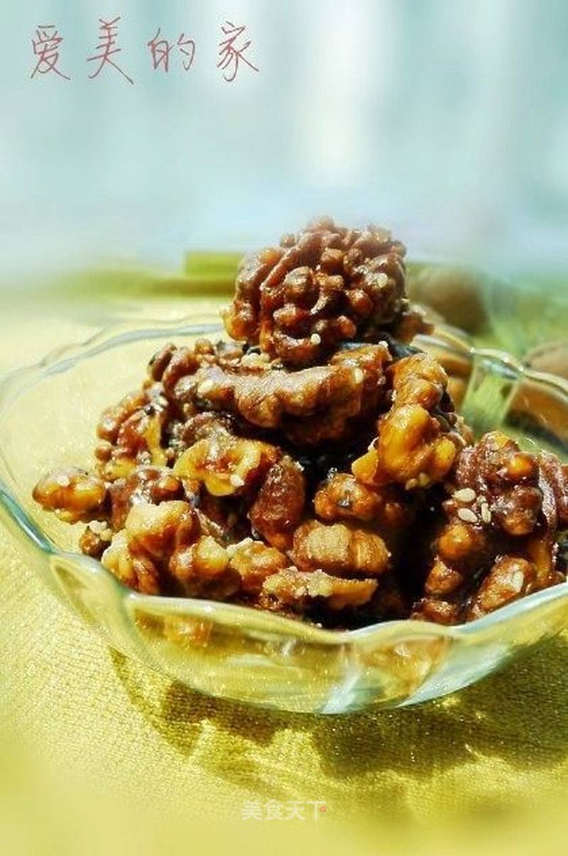 琥珀核桃的做法_自制健康益智的小零食为考生们加油—琥珀核桃_琥珀核桃怎么做_菜谱_美食天下