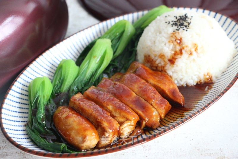 照烧鸡排饭的做法_照烧鸡排饭怎么做_林妈爱美食的菜谱_美食天下