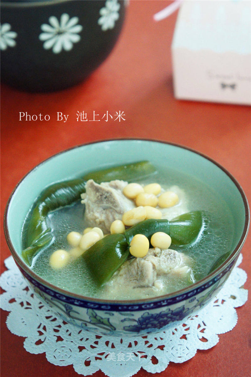 海带黄豆骨头汤的做法_海带黄豆骨头汤怎么做_池上小米的菜谱_美食天下