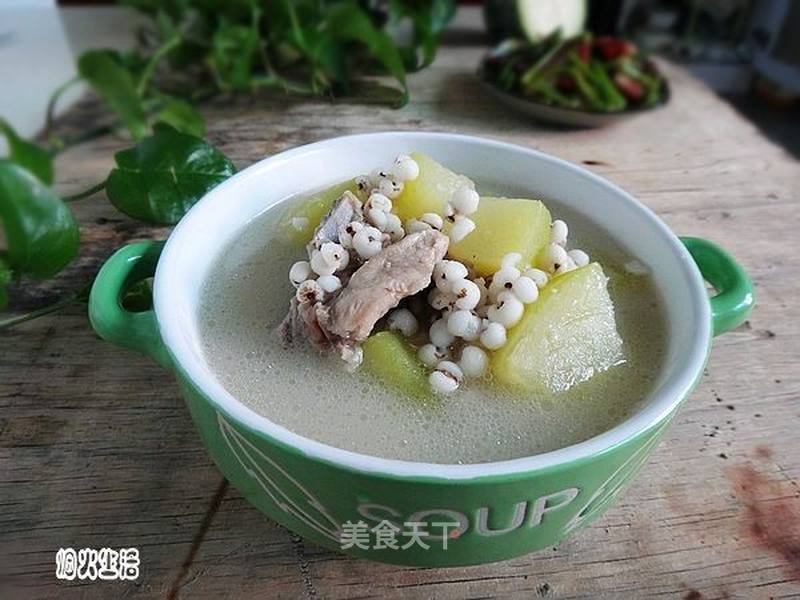 骨头薏米冬瓜汤的做法_骨头薏米冬瓜汤怎么做_清欢的烟火生活的菜谱_美食天下